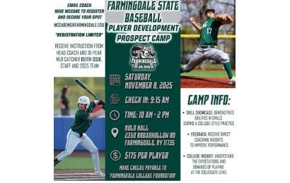 Farmingdale State Baseball Player Development Prospect Camp