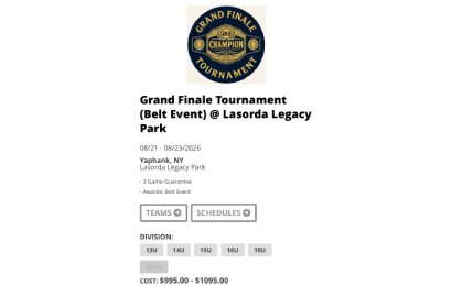 Bases Loaded Baseball Tournaments