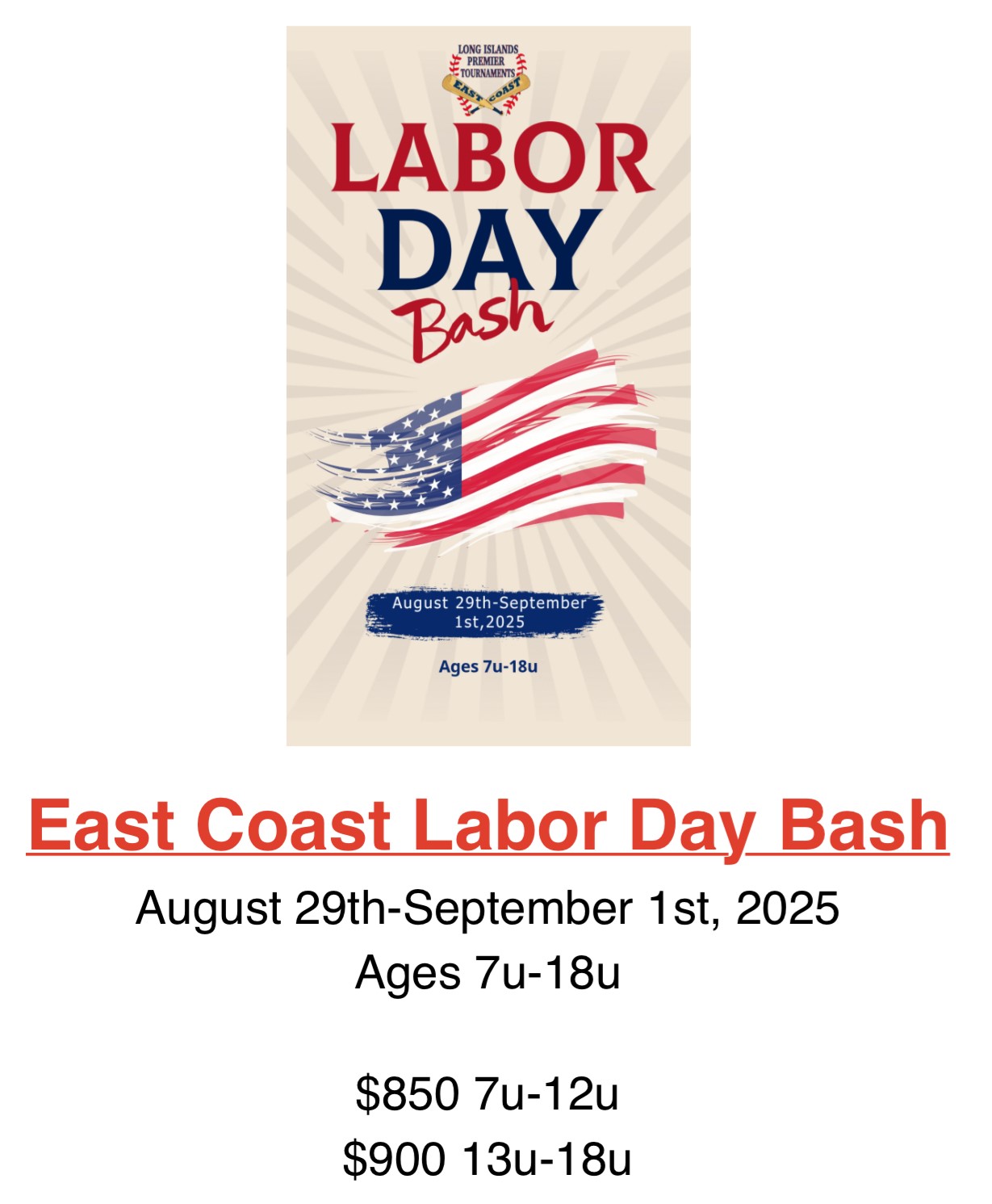East Coast Labor Day Bash