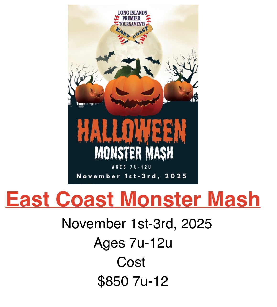 East Coast Monster Mash Tournament
